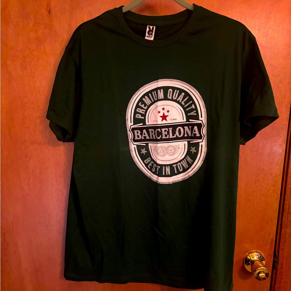 Barcelona t-shirt Heineken logo size XL by Roly